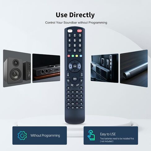 Replacement Remote Control for Bose Hi-Fi SoundTouch 300 - Compatible with Soundbar 421650 & 755001-0030 in Kuwait