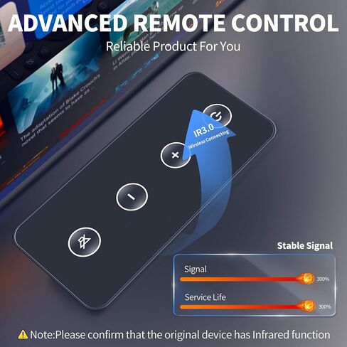 Replacement Remote Control for Bose Solo TV Sound System Speaker, Model 410376 in Saudi Arabia