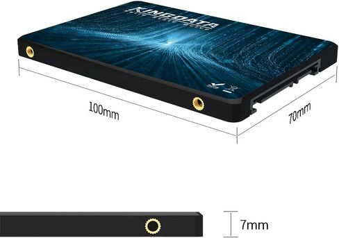 SSD128gb 2.5" inch SATA Internal Solid State Drive SATAIII 6 Gb/s High-Performance 7MM Height SSD (128GB, 2.5''SATA3) in Saudi Arabia