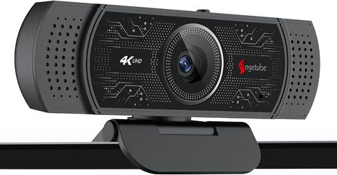 Angetube 4K Webcam, PDAF Autofocus Web Cam for Laptop 1080P 60FPS PC Camera in Saudi Arabia