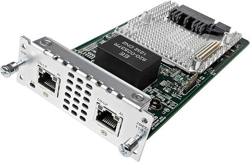 NIM-2MFT-T1/E1 Dual-Port Multiflex Trunk Voice/Data WAN Interface Module (New Sealed) in Saudi Arabia