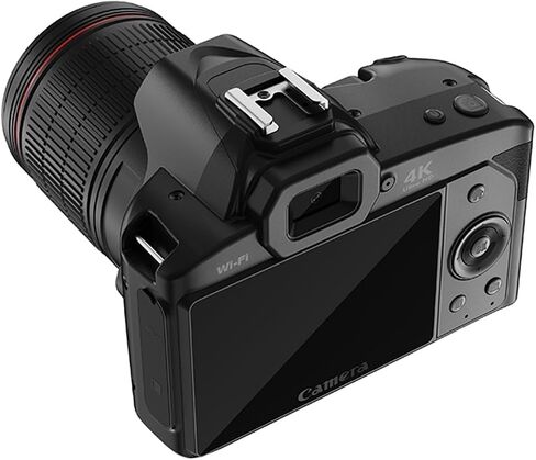 4k Dual-Camera Night Vision Video Cameras 64mp WiFi Digital Camera with Light in Saudi Arabia