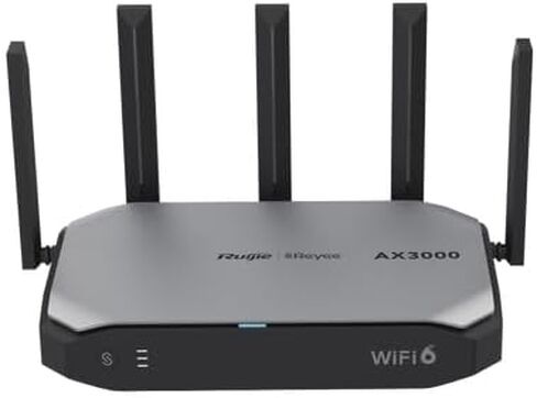 Wi-Fi 6 AX3000 Universal 5-Port GW Router by Ruijie in Saudi Arabia