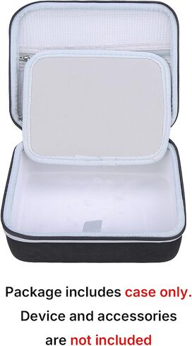 Hard Drive Case for Seagate Expansion for Western Digital WD Elements My Book 6TB 8TB 10TB 12TB 14TB 16TB 18TB, Universal Carrying Case for 3.5 Inch Portable Desktop HDD (Black) in Saudi Arabia