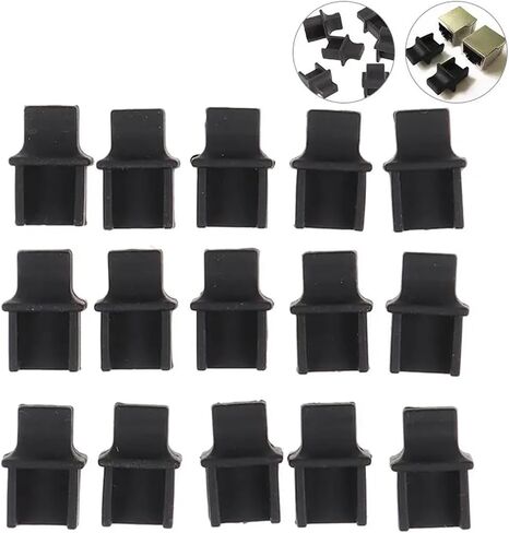 30 Pcs RJ45 Network Port Protective Rubber Cover Network Connector End Cap Clean Protection Plug Accessories in Kuwait