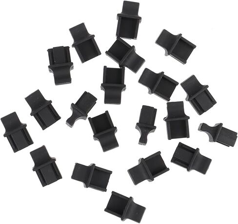 30 Pcs RJ45 Network Port Protective Rubber Cover Network Connector End Cap Clean Protection Plug Accessories in Kuwait