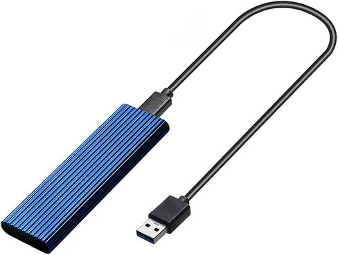 M.2 NVMe + SATA to USB Enclosure for B+M Key/M Key SSDs USB-C in Saudi Arabia