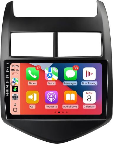 5G-WiFi6 Car Radio Stereo for Chevy Sonic Aveo 2011-2015,9 inch Android 13 Touchscreen Head Unit with Wireless Carplay Android Auto GPS Navigation Bluetooth SWC FM HD Backup Camera (2Ram 64Rom) in Saudi Arabia