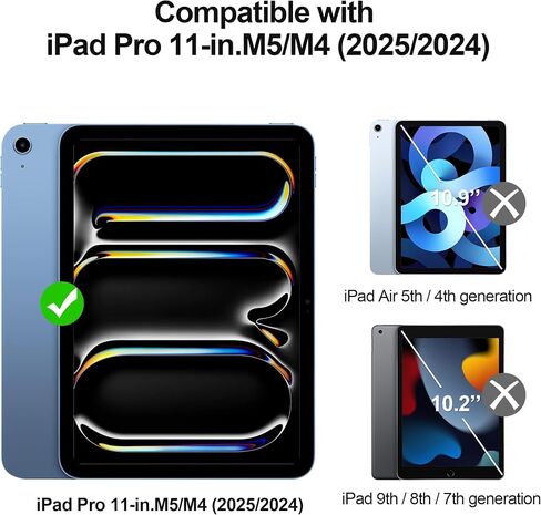 واقي شاشة للخصوصية من Juvraixo لجهاز iPad Pro 11 بوصة M5/M4 (2025/2024) in Kuwait