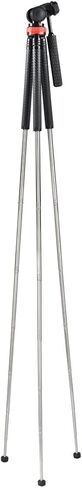 Hama Traveller Pro Tripod for Smartphone/Action Camera 3 Feet Black/Red - Tripods (Smartphone/Action Camera, 3 Feet, Black, Red, 1/4", 1/4", Aluminium) in Saudi Arabia