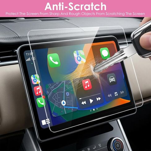 Cut to Fit Screen Protector, 4 Pack 295 * 210mm Universal Trimmable Screen Protective, Film Clear PET Customizable Touchscreen Protection,Anti Scratch Cuttable for Tablet,GPS,Navigation,Camera in Saudi Arabia