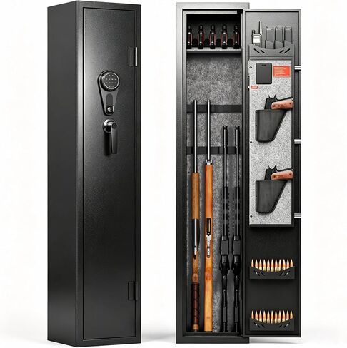 KAER 3 Gun Safe for Rifles and Pistols,Fully Assembled Long Rifle Safe in Saudi Arabia
