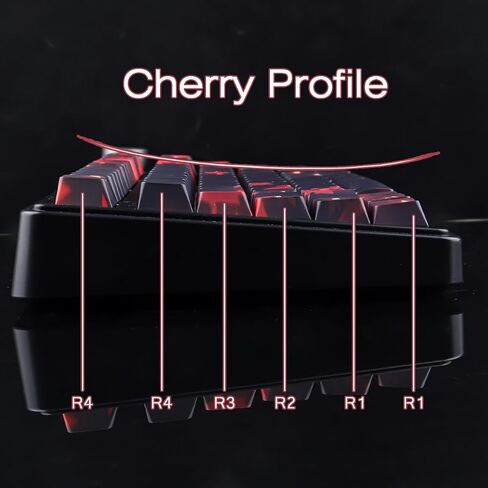JOMKIZ Maple Leaf PBT Shine Through Keycaps 133 Key for Mechanical Keyboard in Saudi Arabia