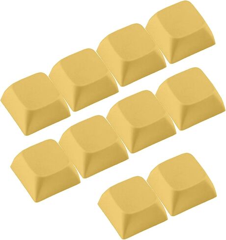 10PCs 1U XDA Profile Keycap Set Multi Color PBT Blank Keycaps Mechanical Keyboard Installation Stylish Keycaps in Kuwait