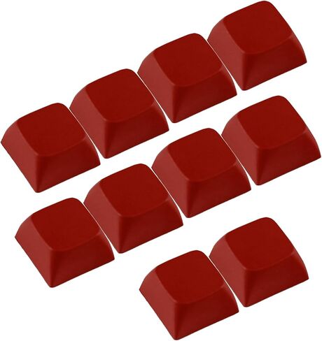 10PCs 1U XDA Profile Keycap Set Multi Color PBT Blank Keycaps Mechanical Keyboard Installation Stylish Keycaps in Kuwait