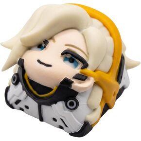 غطاء مفاتيح Mercy Artisan من Overwatch، 4 طبقات من راتنج الإيبوكسي ثلاثي الأبعاد، MX Fit in Kuwait