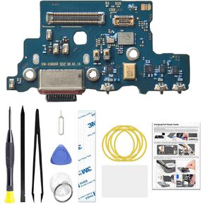 for Galaxy S20 Ultra 5G Charging Port Replacement US Version, USB-C Dock Board for Models SM-G988U SM-G988U1 SM-G988W, with Toolkit & Instruction in Saudi Arabia