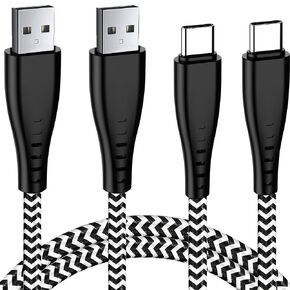6FT 2Pack Charger Cord Charging Cable for Samsung Galaxy A51 A71 A52 A42 5G A21 A14 A54 A53 5G S22 Note9 Note 8 9 10 A50 A70 A10E A20 A13,Pixel3 XL,T-Mobile REVVLRY+,USB Type C Fast Charge Phone Wire in Saudi Arabia