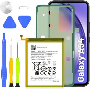 SHENMZ 5800mAh EB-BA546ABY Battery for Galaxy A54/A34 in Kuwait