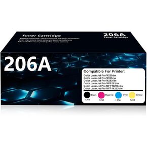 206A Toner Cartridges Replacement for HP206A toner cartridge (4Pack) in Saudi Arabia
