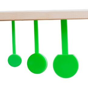 Throom - Reactive Self Healing Targets for Shooting, Set of 3 HangTuff Targets, Hanging Gun Target for Pistol or Rifle, for Indoor and Outdoor Range, Ricochet Free in Saudi Arabia