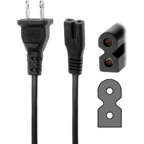 Polarized AC Power Cord Cable Plug 6' For Bose Acoustimass 10 Series IV Speaker System Fig 8 in Saudi Arabia