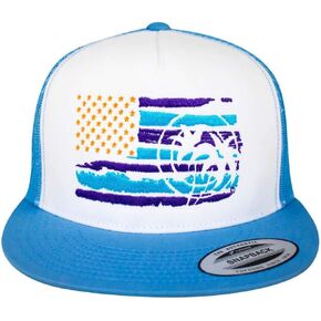 "Strong Faded Snapback Classic Meshback Baseball Cap with Embroidered Logo | Adjustable Unisex Hat (One Size) in Saudi Arabia