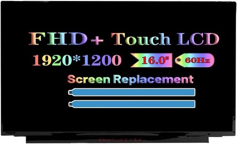 Screen Replacement B160UAK01.2 N160JCN-ELK NV160WUM-K01 for Lenovo ThinkBook 16 G6 IRL ABP / 16 G7 IML ARP 5D11K06186 16.0" LCD Touch Display Panel (1920x1200 40 Pin 45% NTSC) in Saudi Arabia