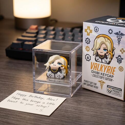 Overwatch Mercy Artisan Keycap, 4-Layer Epoxy 3D Resin, MX Fit in Kuwait