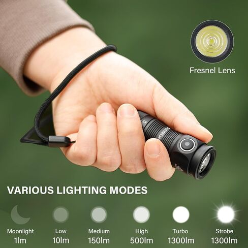 sofirn Q8 Plus Super Bright Flashlight max 16000 Lumens Bundle SC13 1300 LumensSmall Flashlight USB C Rechargeable in Saudi Arabia