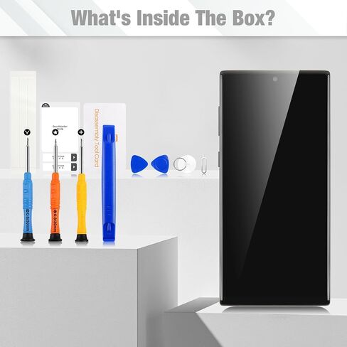 Screen Replacement for Samsung Galaxy Note 10 Black Frame,Incell in Kuwait