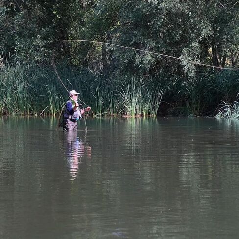 Fishing Waders for Men Women, Waterproof Waist Wader Pants with Boots in Kuwait