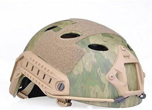 DLP Lightweight Tactical Bump Helmet – ImpaX Extreme High Cut Fast Helmet w/Enhanced Ventilation, OPS Core Style MICH/ACH Military Airsoft Helmet w/NVG Mount & Accessories in Saudi Arabia