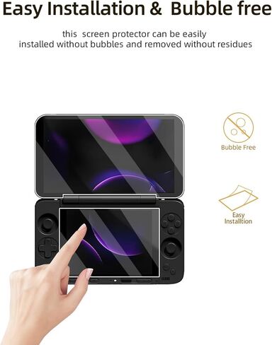 Screen Protector for AYANEO Pocket DS,Tempered Glass Film Anti-Scratch High Touch Sensitivity,3 sets in Saudi Arabia