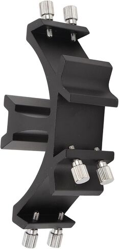 Chrees Triple Finder Scope Mount Bracket, Astronomical Telescope Finder Fixed Slots Rack Triple, Finderscope Mounting for Astronomical Enthusiasts Telescope Accessories (Only 1 Bracket) in Kuwait