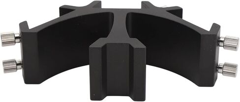 Chrees Triple Finder Scope Mount Bracket, Astronomical Telescope Finder Fixed Slots Rack Triple, Finderscope Mounting for Astronomical Enthusiasts Telescope Accessories (Only 1 Bracket) in Kuwait