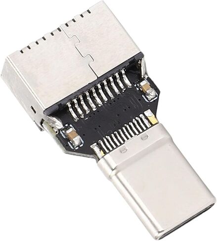 USB 3.0 Type C Adapter, 20Gbps Type C Male to E Female Adapter Compact Reliable for Computer Host Case in Saudi Arabia
