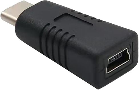 Universal Adapter Mini USB Female to Type C Male Converter for Tablet Smartphone Support Charging Data Transfer Adapter Adapter for Smartphone Tablet Universal Anti Corrosion in Kuwait
