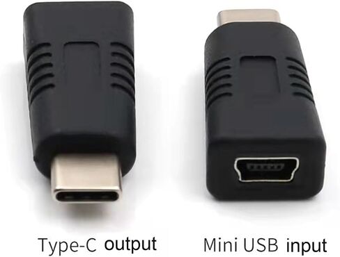 Universal Adapter Mini USB Female to Type C Male Converter for Tablet Smartphone Support Charging Data Transfer Adapter Adapter for Smartphone Tablet Universal Anti Corrosion in Kuwait