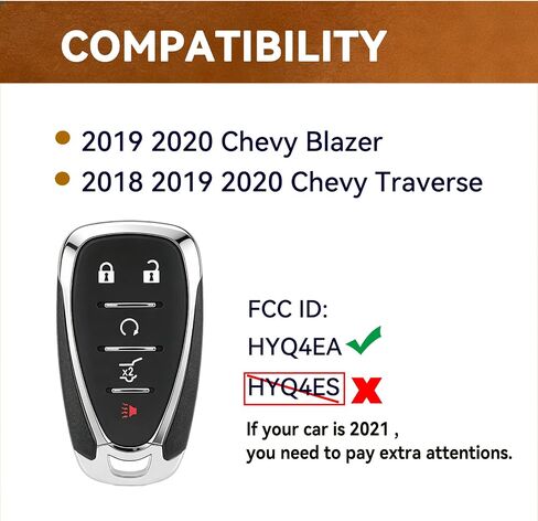5 أزرار بديلة لمفتاح Fob متوافقة مع Chevy Traverse Blazer HYQ4EA in Kuwait