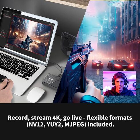 بطاقة التقاط العبور AVerMedia 4K + حزمة كاميرا ويب بدقة 1080 بكسل in Kuwait