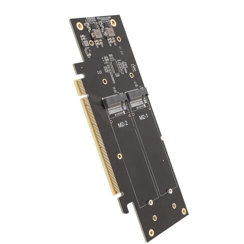 4 Port NVMe M.2 to PCIe x16 Adapter Card, Quad 2280 SSD Expansion Card, Full Speed Data Storage for Data Collection, Video Editing in Saudi Arabia