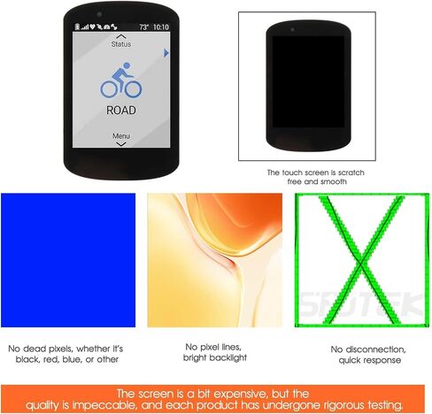 for Garmin Edge 530 Screen Replacement for Garmin Edge 530 LCD Display Touch Digitizer Assembly Repair Parts in Saudi Arabia