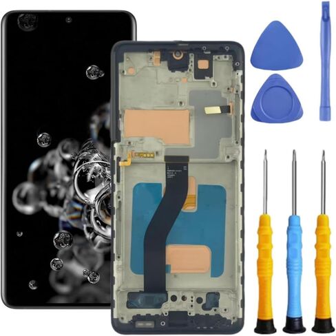 for Samsung Galaxy S20 Ultra 5G G988 Screen Replacement with Frame in Saudi Arabia