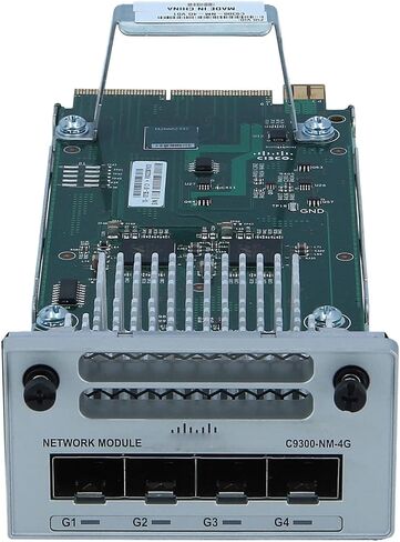 Catalyst C9300-NM-4G 4-Port Gigabit Ethernet Network Module (New Sealed) in Saudi Arabia