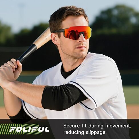 Wrap Around+Polarized Sports Sunglasses, Better in Bundle! in Saudi Arabia