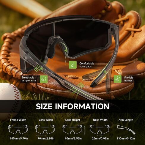 Wrap Around+Polarized Sports Sunglasses, Better in Bundle! in Saudi Arabia