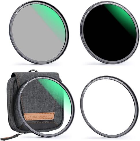 K&F CONCEPT 95mm Magnetic MCUV CPL Fixed ND1000 Lens Filters Kit in Saudi Arabia