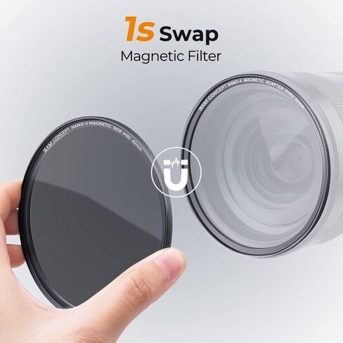 K&F CONCEPT 95mm Magnetic MCUV CPL Fixed ND1000 Lens Filters Kit in Saudi Arabia