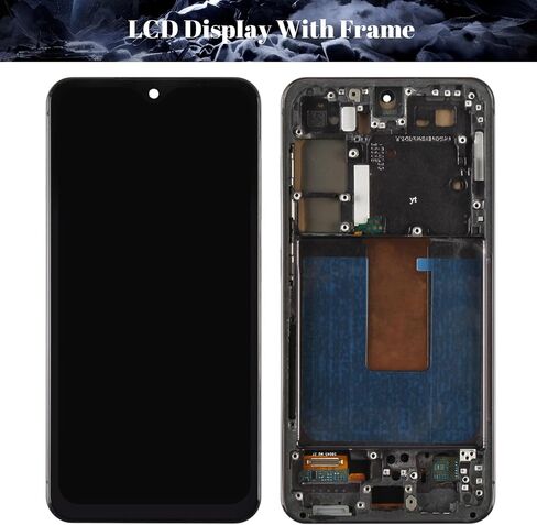 SRJTEK Incell for Samsung S23 5G Screen Replacement for Samsung S23 SM-S911U S911A S911W Display Digitizer Touch Screen Assembly (with Frame) (Black) in Saudi Arabia
